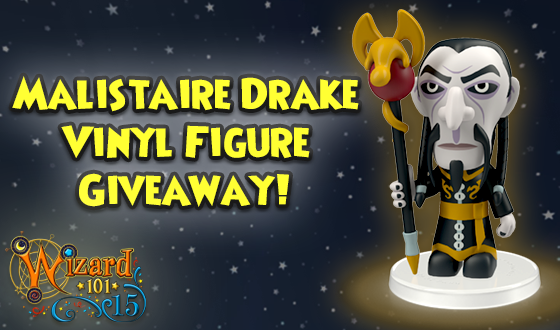 He is the Master of Death! 💀 The Malistaire Drake Vinyl Figure is on its way and we’re giving you a chance to win 1 of 2 of them! How to enter: 1. Follow @Wizard101 and @Makeship 2. Repost this post Giveaway ends December 25th at 11:59 PM Central Time. Good luck! #Wizard101