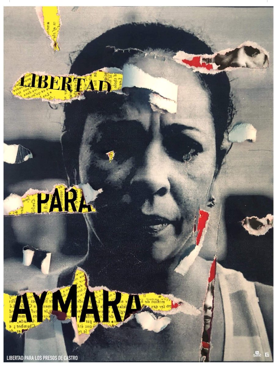 #LibertadParaAymara + d 5 años presa. 
Los #PresosDeCastro y sus familiares en #Cuba, padecen la más brutal adversidad del régimen. No les abandonemos. 
“Jehová es el que hace justicia, y derecho a todos los que padecen violencia.” Salmos 103.6 
#CubaConDios si queremos libertad.