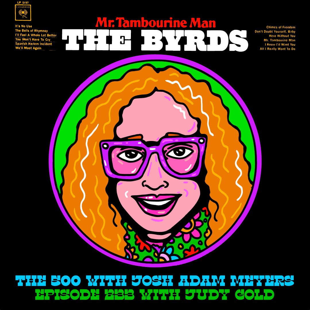 I am so excited to appear on @the500podcast to talk with @JoshAdamMeyers about The Byrds 'Mr. Tambourine Man' album. Listen here at: ncpodcasts.com/the500podcast 🌸🎧