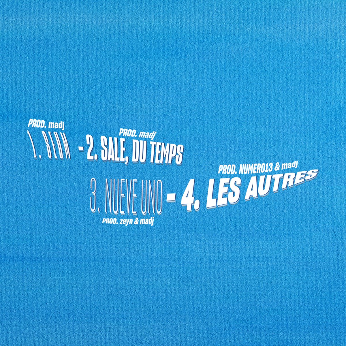 « POUR LA SUITE » : 4 titres
QUAND ? ➡️ 29/12/2023 à 00h
OÙ ? ➡️ Sur toutes les plateformes
Peinture : insta/@sophroniskamakeup
Track 3 co-prod. <a href="/max_zeyn/">max | zeyn</a> 
Track 4 co-prod. <a href="/NUMERO13____/">13</a>