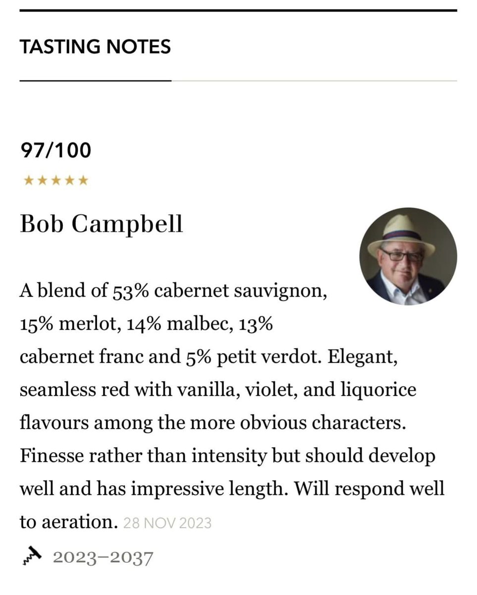 DestinyBay's tweet image. #Mystae 2021, a fan favourite of many patrons &amp;amp; our winemaker, scores again with a stellar 97/100 from Bob Campbell MW (@VinoNZ) on @TheRealRvw