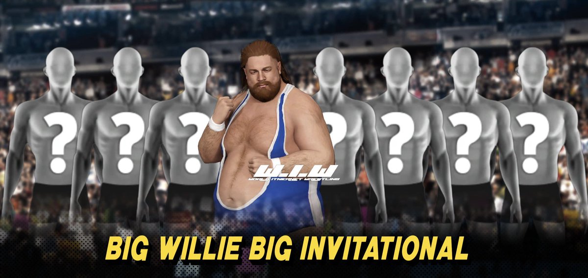 thegamingblake's tweet photo. A Big Return for a big match. The Big Willie Big invitational returns for #WIWOFTR the questions being…who will answer the call &amp; how many will answer the call. So prepare to take off your 👖 for this big invitational. #WIW https://t.co/IiFBDdZQrZ