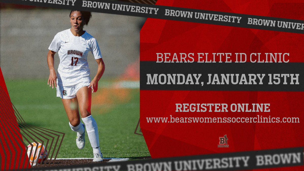🚨Bears Winter Elite ID Clinic🚨 ⚽️Monday, January 15th - RHODE ISLAND 🚨Just Announced - Bears Elite ID Satellite Clinics🚨 ⚽️Saturday, March 2nd - PALO ALTO, CA ⚽️Sunday, March 3rd - OCEANSIDE, CA Limited space available, secure your spot today! ⬇️ bearswomenssoccerclinics.com