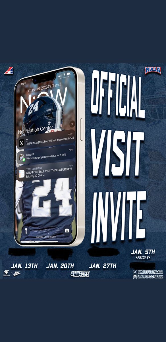 Thank you for this great opportunity @MBUFootball