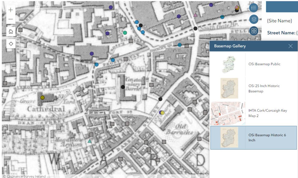 For anyone who wants to know more about #Cork check out @RIAdawson online atlas at ria.ie/digital-atlas-… The site also has basemaps that you can flick through, fascinating details via @corkarchives & others #LoveCork #PureCork #CorkLike @SarahkateMurph3 another one for you