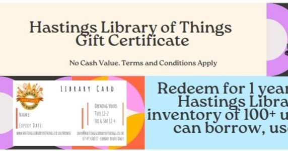 Gift vouchers available. Small gift is a big gift. £3 for access to £6000 worth of stuff... umbrellasussex.org.uk/join