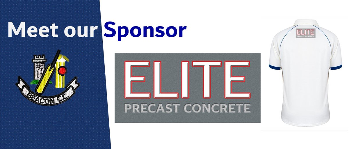 Beacon Cricket Club (@beacon_cc) on Twitter photo 🗣️ Meet our sponsor
<a href="/ElitePrecast/">ElitePrecastConcrete</a> have been the proud Main Principal Sponsor of Beacon Cricket Club for 10 years or more.
Check out their website for details eliteprecast.co.uk
A huge thank you goes out to Elite Precast Concrete for their support over the last decade. 🗣️ Meet our sponsor
<a href="/ElitePrecast/">ElitePrecastConcrete</a> have been the proud Main Principal Sponsor of Beacon Cricket Club for 10 years or more.
Check out their website for details eliteprecast.co.uk
A huge thank you goes out to Elite Precast Concrete for their support over the last decade.