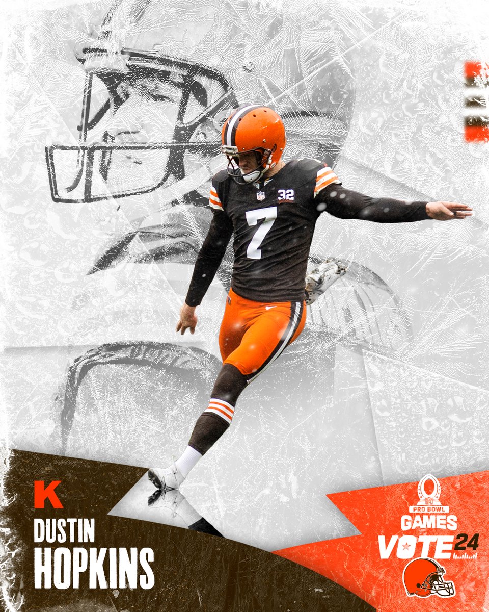 Cleveland Browns (@browns) on Twitter photo Just got the latest #ProBowlVote returns. <a href="/Flash_Garrett/">Myles Garrett</a> and #DustinHopkins are down to 2nd place for their positions 😡
C'mon now!! 5 days left to get them to the top spot 📈 RT RT RT RT RT Just got the latest #ProBowlVote returns. <a href="/Flash_Garrett/">Myles Garrett</a> and #DustinHopkins are down to 2nd place for their positions 😡
C'mon now!! 5 days left to get them to the top spot 📈 RT RT RT RT RT