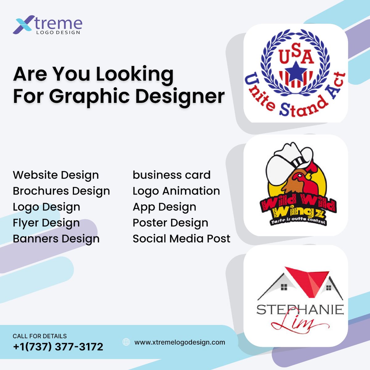 Websites, logos, banners, animations – we design them all. #XtremeLogoDesign #CreativeSolutions #GraphicDesign #WebDesign #businesscards #UXdesign #UIdesign #CreativeBranding #DesignMastery #GraphicDesignMastery #DigitalCraftsmanship #DesignElegance #DesignInnovation