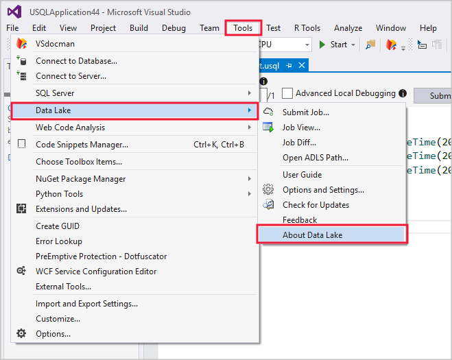 AzureSupport's tweet image. 🚀 Dive into U-SQL scripting with #AzureDataLake Tools for #VisualStudio! This tutorial guides you through prerequisites, installation, and writing your first script, making data analytics seamless. Learn more here: msft.it/6010iX5Uj