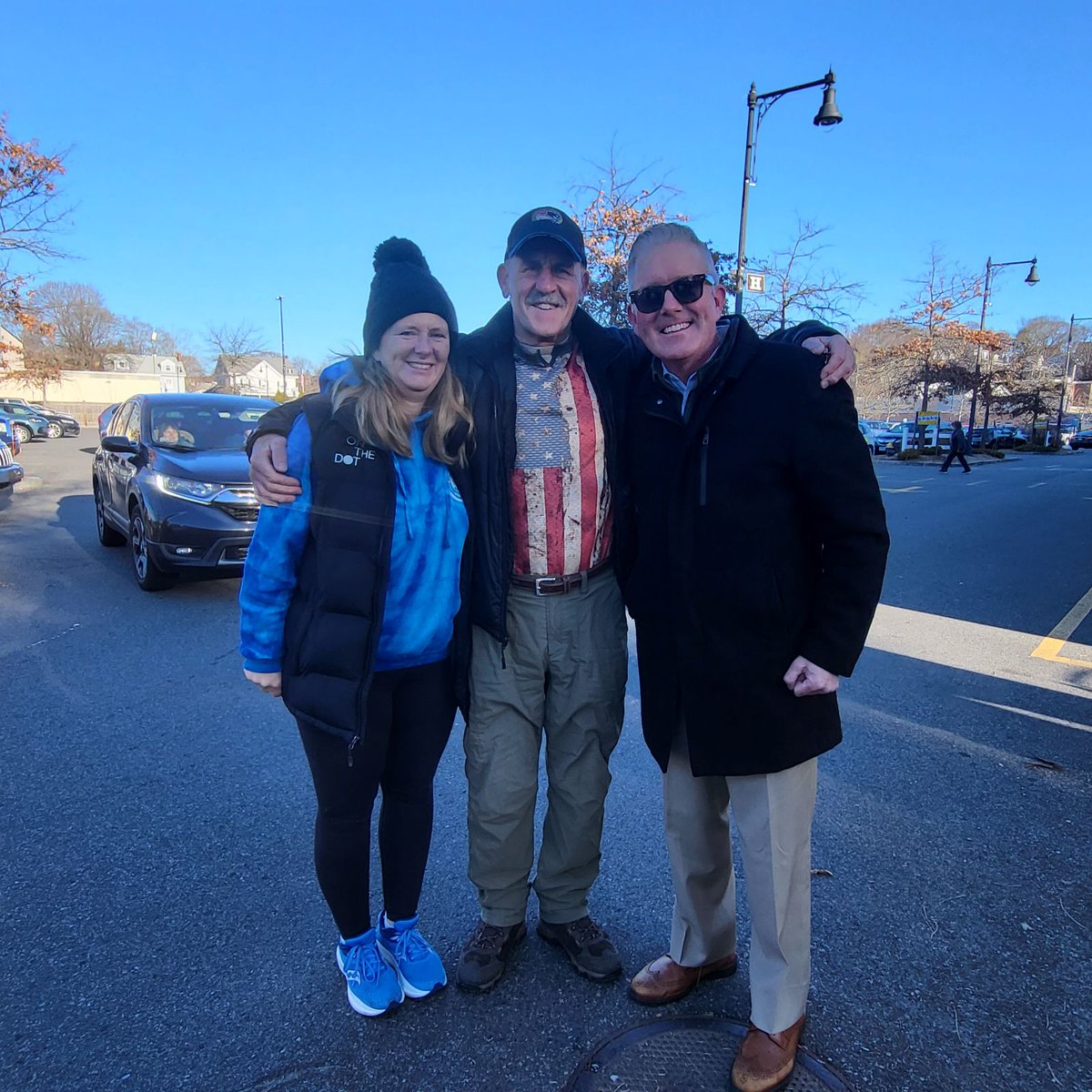 Happy to once again join members of the community for the Mary Mulvey Jacobson's Families in Need food drive! Thank you to all those who contributed!