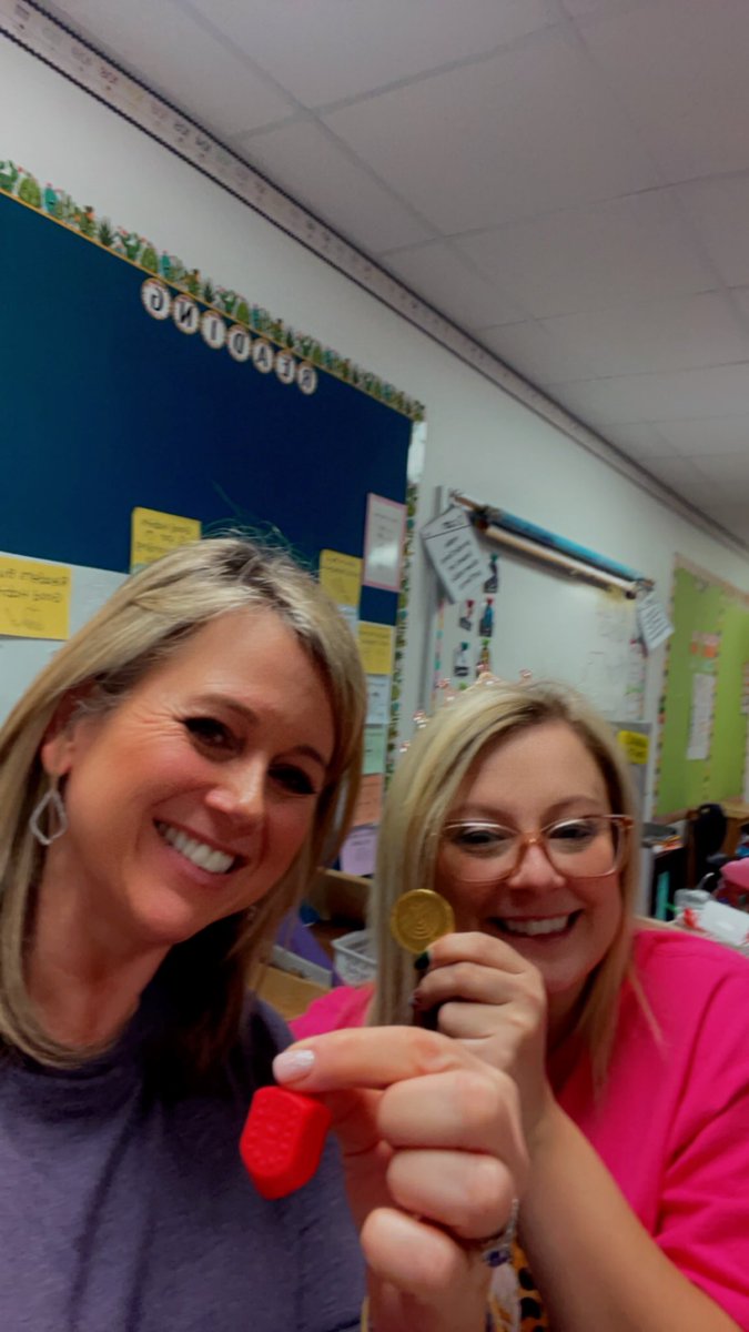 Thank you <a href="/CraftFabinFirst/">Ryann Craft</a> for letting me co-teach with you today about Hanukkah with all of the first graders!! What a fun day! #OurAllenLegacy <a href="/allenelem/">Allen Elementary</a>