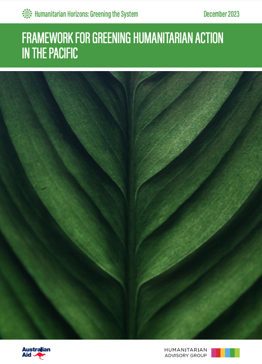 We are very excited to launch the Framework for Greening Humanitarian Action in the Pacific. Developed through extensive consultation with Pacific Island stakeholders, it's tailored to the unique needs of the region

loom.ly/ecTWpk0