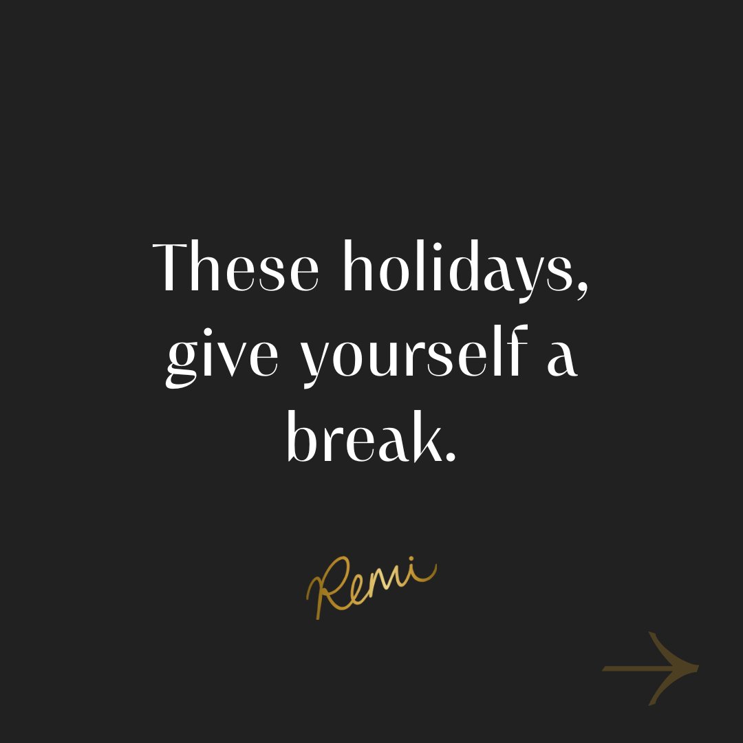 remi_pearson's tweet photo. Craft these holidays, and your life, for your emotional health.

It’s more than okay to say ‘no’ to much of it and simply be with yourself, or with someone who is still with you, without having to explain yourself.

Not as a life you need to get away from to feel okay. https://t.co/lIvd27NCN4