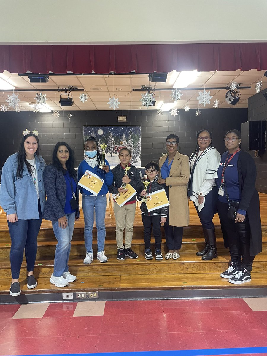 Our 2023-24 Spelling Bee winners and team have done it again this year!! Congratulations to #19 for winning and going to the District level Spelling Bee competition!! 🎈👏 Go Milne Bears! @MissBriMay @YachanaVerma @PrincipalBJohns