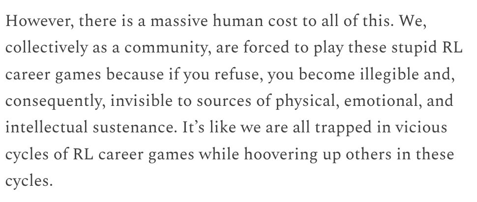 Ben Recht (@beenwrekt) on Twitter photo I highly recommend this thoughtful blog by <a href="/deliprao/">Delip Rao e/σ</a>, painting the academic paper game in a bigger picture. I highly recommend this thoughtful blog by <a href="/deliprao/">Delip Rao e/σ</a>, painting the academic paper game in a bigger picture.