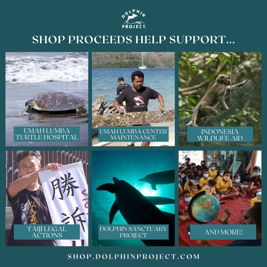 30% OFF Shopwide starts today! Head to shop.dolphinproject.com

All shop proceeds go directly to our campaigns to defend dolphins worldwide. 🌎 Discount automatically applied in cart  🛒🐬 (excludes books). Sale ends 12/31/2023. #DolphinProject #LetsProtectDolphinsTogether
