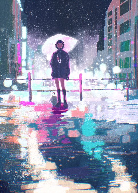 「夜 野外」のTwitter画像/イラスト(新着)｜21ページ目