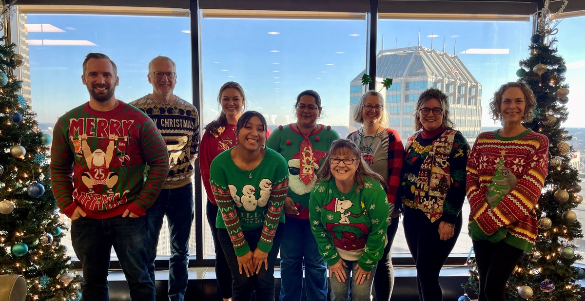 The Lewis Kappes team got into the holiday spirit by wearing their ugly holiday sweaters! 

Wishing everyone a wonderful holiday season!