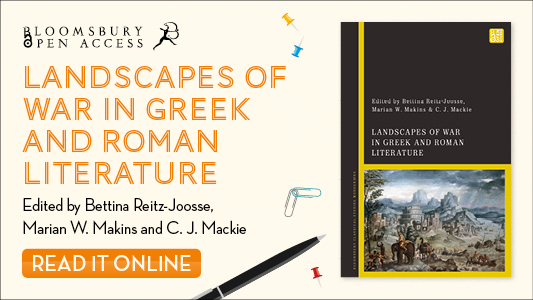 Landscapes of War in Greek and Roman Literature is now available #openaccess! Read it online, at Bloomsbury Collections: bit.ly/477eFPm This volume explores the relationship between war and landscape in the Greco-Roman literary imagination and its reception.