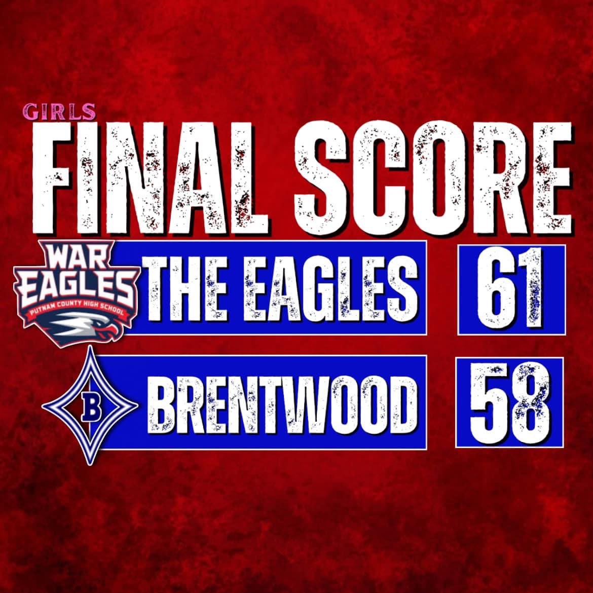 Putnam County Girls Basketball (@putnamgirlshoop) on Twitter photo Lady War Eagles Erased An 18 point Deficit To Move To 9-2 On The Season🦅💙
Kamyra Aikens-31pts
Journey Waller-18pts
Kadyn Dennis-5pts
<a href="/myradagoat/">kamyra aikens 🤝</a>
<a href="/journeywaller10/">journ .</a>
<a href="/kadyndennis3/">Kadyn Dennis</a> Lady War Eagles Erased An 18 point Deficit To Move To 9-2 On The Season🦅💙
Kamyra Aikens-31pts
Journey Waller-18pts
Kadyn Dennis-5pts
<a href="/myradagoat/">kamyra aikens 🤝</a>
<a href="/journeywaller10/">journ .</a>
<a href="/kadyndennis3/">Kadyn Dennis</a>