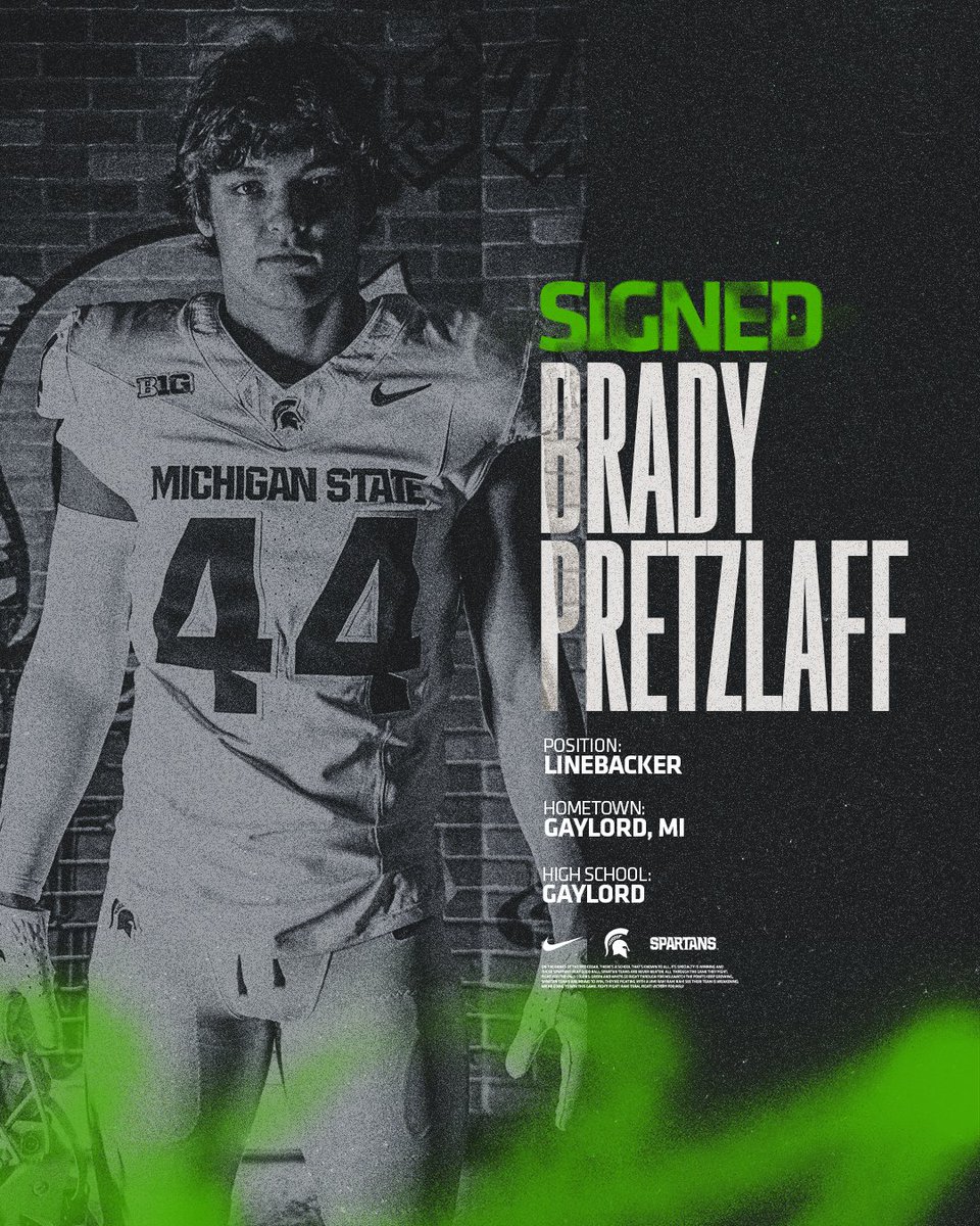MSU_Football's tweet photo. Staying Home! 🏡

@brady_pretzlaff x #GoGreen https://t.co/AAQZjLCwIj
