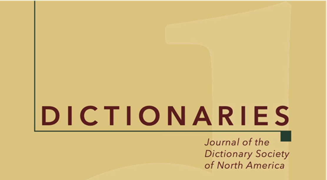 Mark Turin (@markturin) on Twitter photo Just out: a Special Issue of Dictionaries: The Journal of the Dictionary Society of North America with a focus on Indigenous Lexicography, #oa #openaccess, guest edited together with @C_Schreyer with thanks to <a href="/lynneguist/">Lynne Murphy</a> muse.jhu.edu/issue/51406 Just out: a Special Issue of Dictionaries: The Journal of the Dictionary Society of North America with a focus on Indigenous Lexicography, #oa #openaccess, guest edited together with @C_Schreyer with thanks to <a href="/lynneguist/">Lynne Murphy</a> muse.jhu.edu/issue/51406