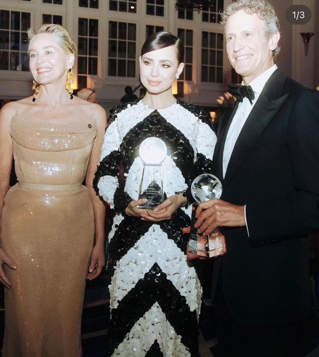 SofiaCarson's tweet image. “Global Advocate Of The Year”. I’ll hold this close to my heart, forever.