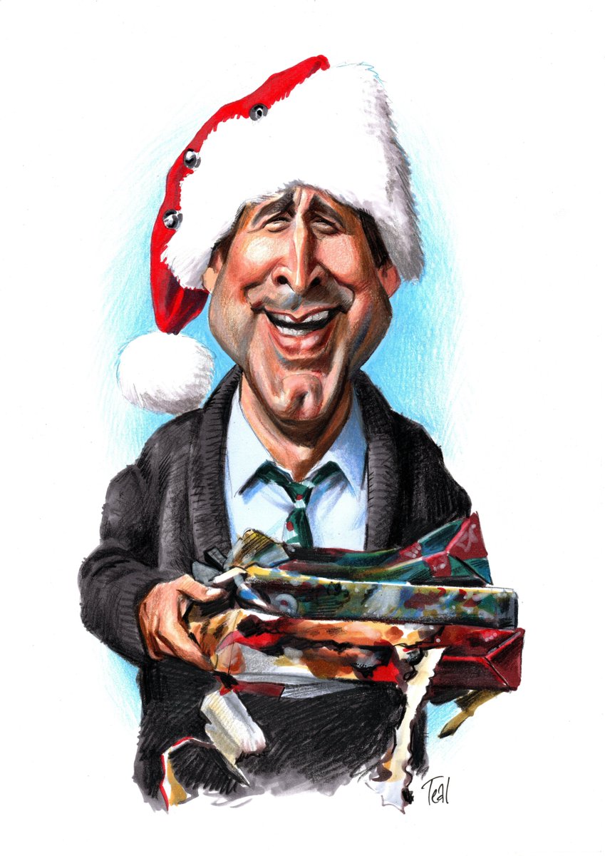 Another helping of Christmas #caricature milarkey.