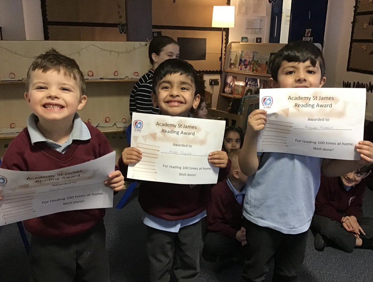 @EYFSchurch_prim (@eyfschurch) on Twitter photo What an incredible achievement! These proud superstars are our first children in Reception to read at home 100 times 🤩 <a href="/church_prim/">Academy St James</a> What an incredible achievement! These proud superstars are our first children in Reception to read at home 100 times 🤩 <a href="/church_prim/">Academy St James</a>