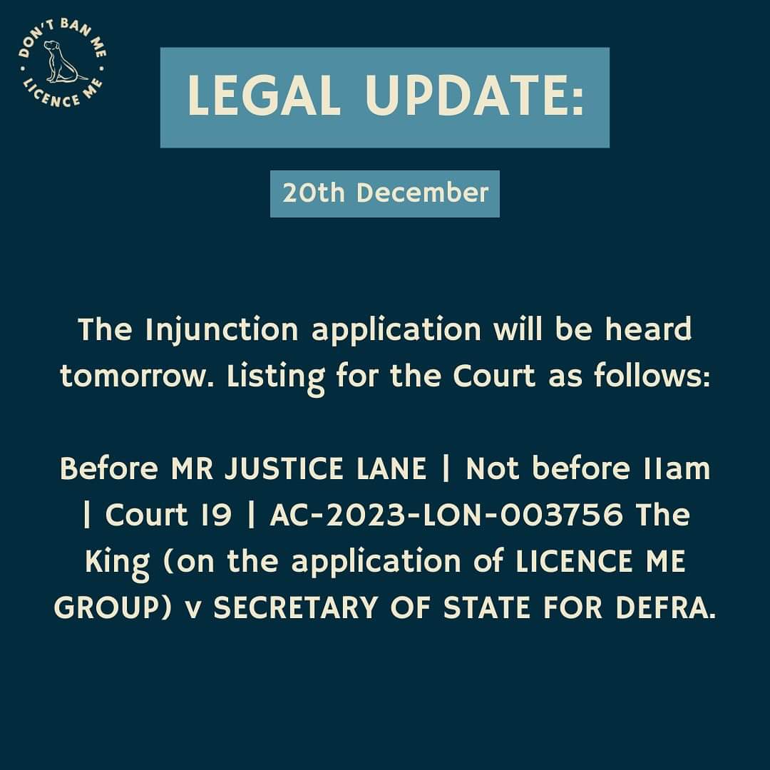 Legal update: This is it everyone 💙
#XLBullyBan #dontbanmelicenceme #dogs #stopbreedspecificlegislation