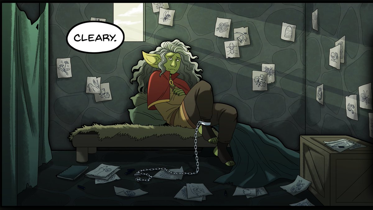 This page finally introduces Aveline 💔