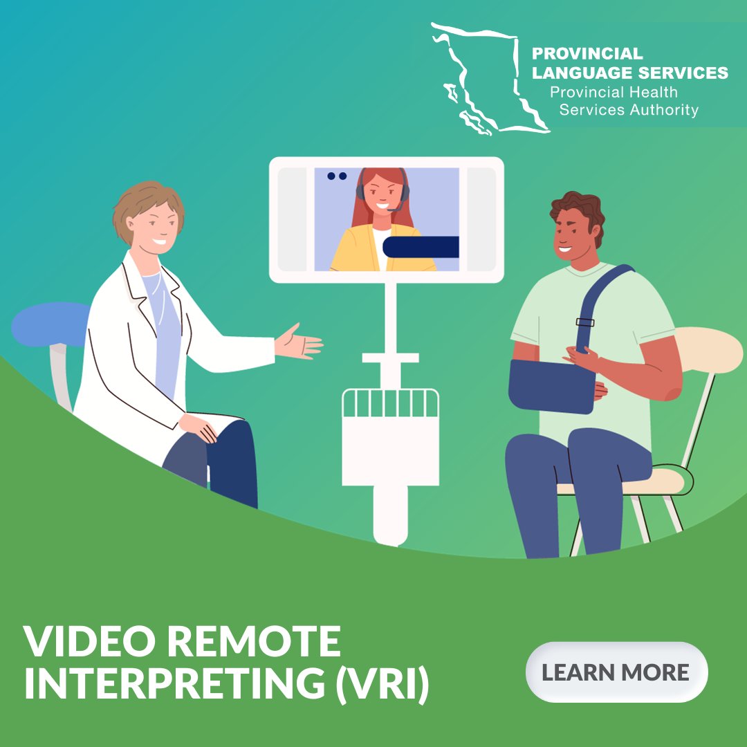 Video remote interpreting technology enables healthcare professionals to access qualified interpreters for medical appointments with patients and families with limited English proficiency or who are Deaf or Hard of Hearing. Learn more here: ow.ly/beTf50QjTGE