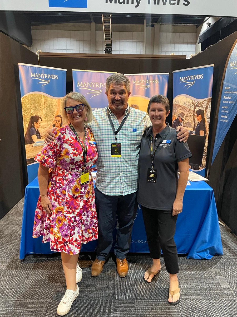 We are pleased to share that the Many Rivers team attended the 'The National Indigenous Business Network' (NTIBN) event at the Darwin Convention Center last month!  

Check out some highlights from the event!

#IndigenousBusiness #CommunitySupport #SmallBusinessSupport