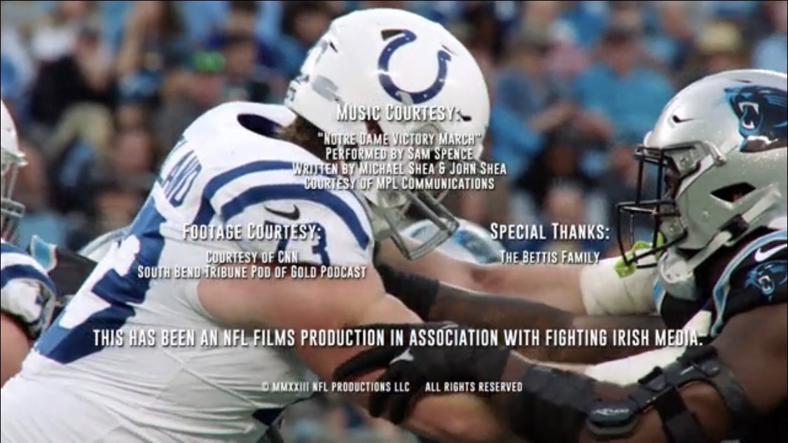 🚌HUGE DAY for FIM🚌 

Taking the motto “from signing day to graduation” to the extreme!

👀Peep the credits

“This has been an NFL Films production in association with Fighting Irish Media”