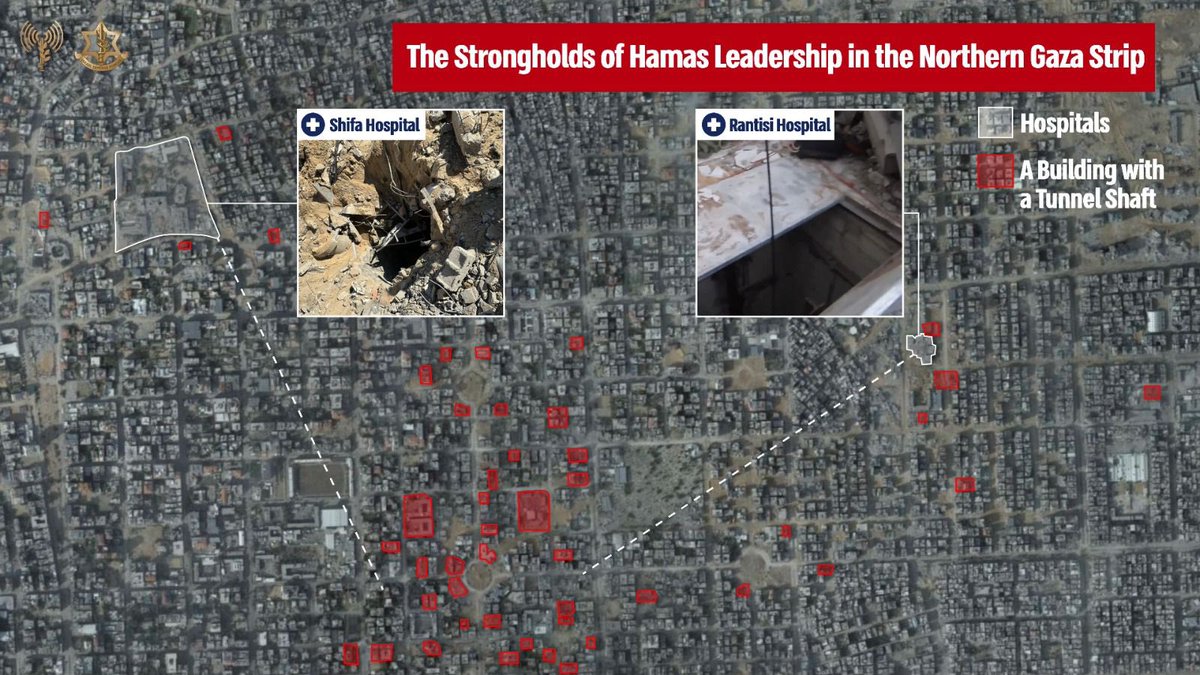 Before you condemn us for operating near hospitals, condemn Hamas for operating from them. Hamas is digging their terrorist tunnels near and under hospitals. We will operate wherever Hamas is hiding.
