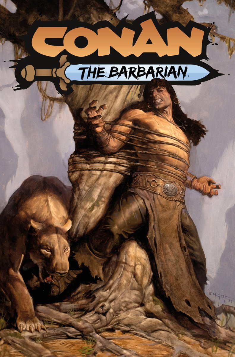 Jim Zub 🎲 (@jimzub) on Twitter photo <a href="/mikedeodato/">Mike Deodato, Jr.</a> Unexpected allies await, fierce enemies loom, and the strange power of the Black Stone stirs in THE AGE UNCONQUERED!
The triumphant new era of Conan continues in this brand-new tale of brutal heroic adventure from acclaimed creators Jim Zub and Rob de la Torre! <a href="/mikedeodato/">Mike Deodato, Jr.</a> Unexpected allies await, fierce enemies loom, and the strange power of the Black Stone stirs in THE AGE UNCONQUERED!
The triumphant new era of Conan continues in this brand-new tale of brutal heroic adventure from acclaimed creators Jim Zub and Rob de la Torre!