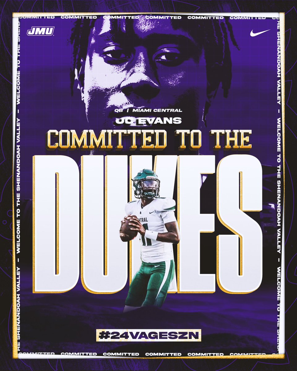 Extremely blessed and thankful for this opportunity!! See you soon @JMUFootball 💜💛