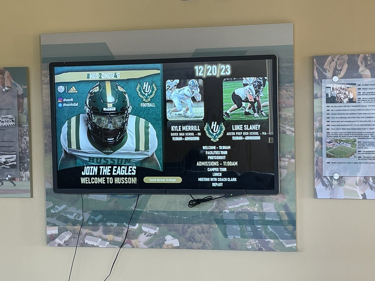 Luke Slaney (@lukeslaney6) on Twitter photo Had a great visit <a href="/hussonfootball/">Husson Football</a> ,special thanks to <a href="/QBCoachWhite/">EJ White</a> for showing around campus and showing what the Husson program is all about!! <a href="/CoachClark_HU/">Nat Clark</a> <a href="/AustinPrep_FB/">AustinPrepFootball</a> Had a great visit <a href="/hussonfootball/">Husson Football</a> ,special thanks to <a href="/QBCoachWhite/">EJ White</a> for showing around campus and showing what the Husson program is all about!! <a href="/CoachClark_HU/">Nat Clark</a> <a href="/AustinPrep_FB/">AustinPrepFootball</a>