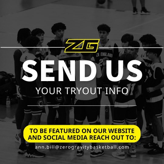 Tryouts are LIVE on our website‼️

📲Check out the upcoming tryouts in your area⤵️

🔗: bitly.ws/36IX4

📥Reach out to us to have your club featured:
ann.bill@zerogravitybasketball.com 

<a href="/ZeroGravityBB/">Zero Gravity Basketball</a> | #ZGBB