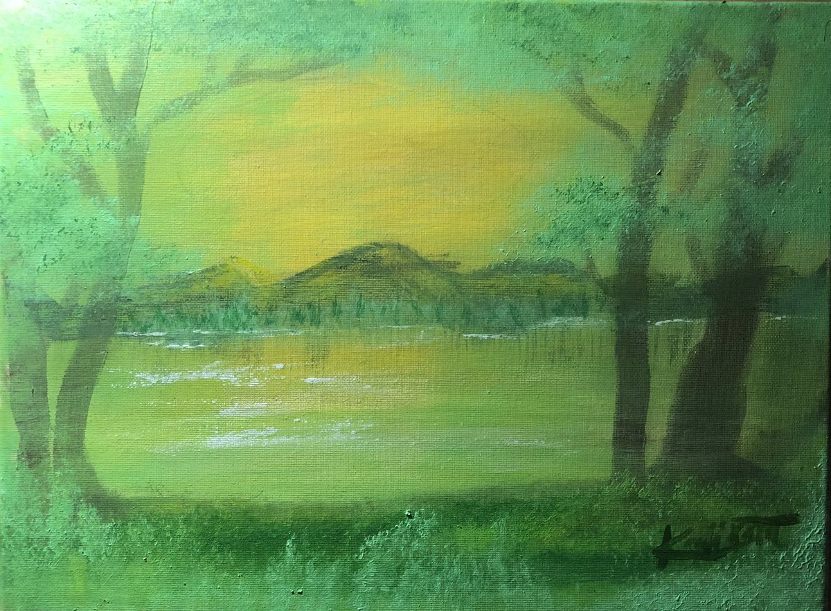 Der Hintergrund steht. Jetzt noch ein Pferd und Vordergrund anlegen.🤷🏻‍♂️
Soll ja erst Weihnachten fertig sein. Welches haben wir nicht vereinbart. 😉
#kleineKunstklasse #acrylicpainting