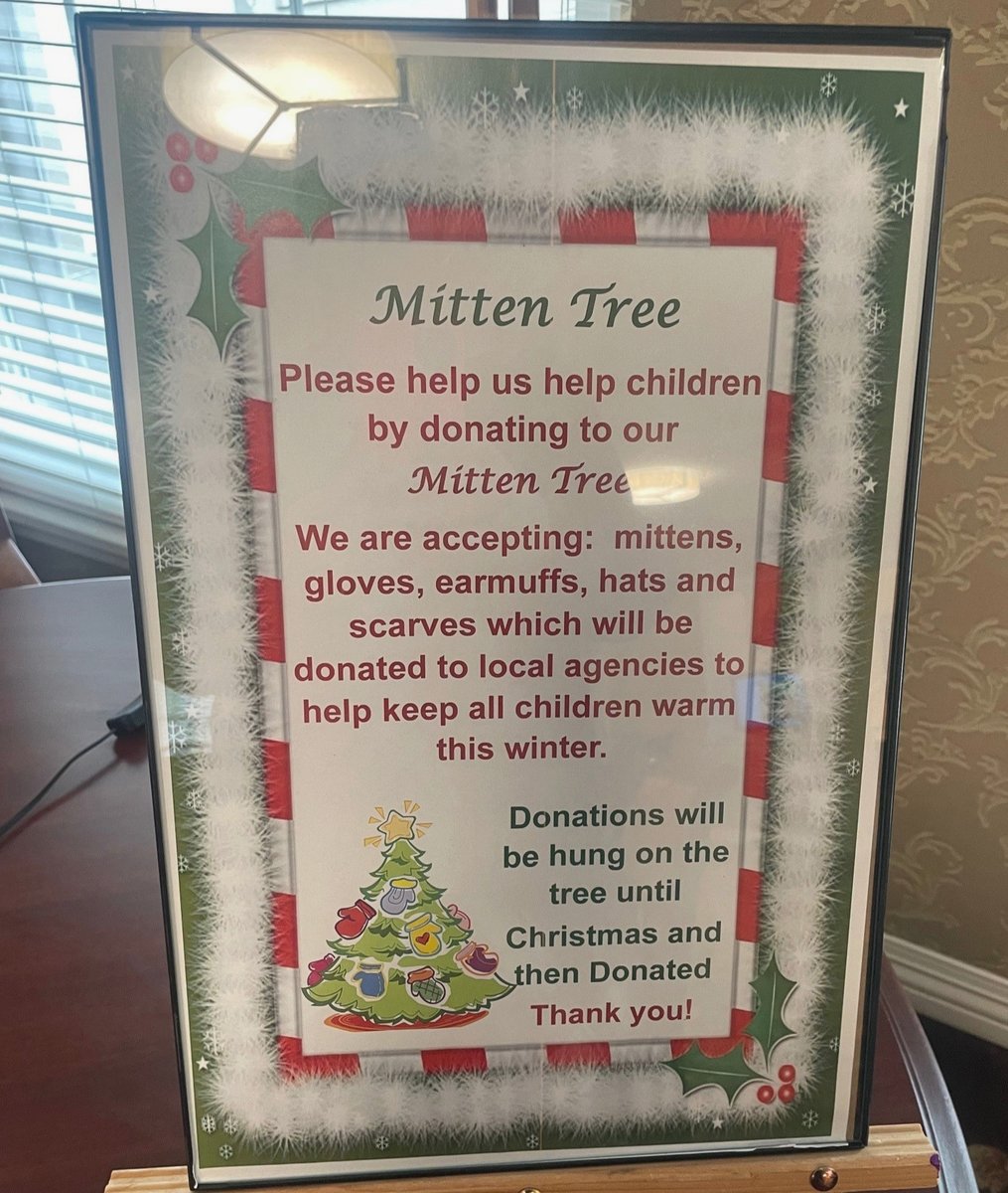 Bethlehem resident, families and co-workers are channeling their generosity and kindness in supporting the campus Mitten Tree. Donations will go to children via local agencies. Spreading holiday cheer, one mitten at a time. #charity #holidayspirit #generosity #kindness