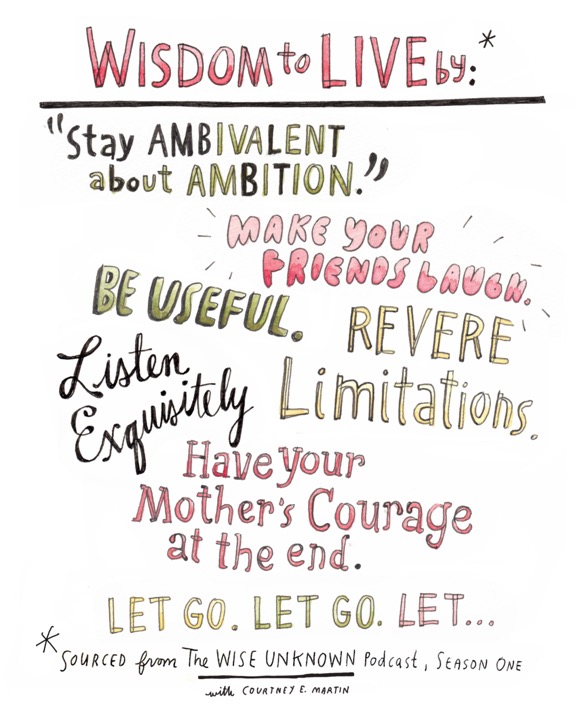 Courtney Martin (@courtwrites) on Twitter photo Need a last-minute holiday gift? This poster of wisdom to live by (sourced from The Wise Unknown podcast by me & turned into art by <a href="/wendymac/">wendy macnaughton</a> ) is just what your momma/bestie/workwife ordered: society6.com/courtneyemartin Need a last-minute holiday gift? This poster of wisdom to live by (sourced from The Wise Unknown podcast by me & turned into art by <a href="/wendymac/">wendy macnaughton</a> ) is just what your momma/bestie/workwife ordered: society6.com/courtneyemartin