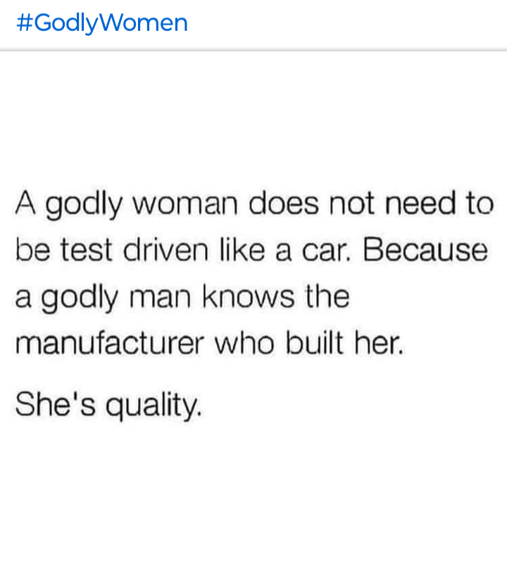 Had to post 💯 #GodlyWomen