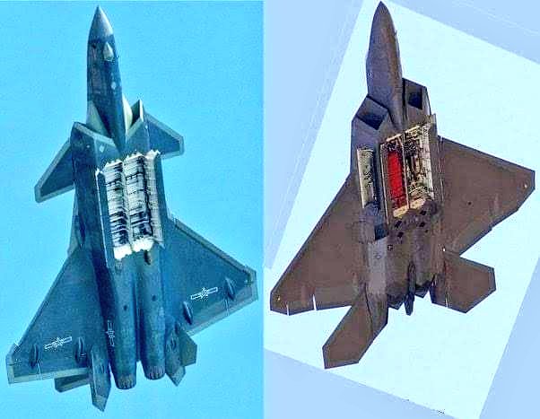 ¿#J20 o #F22 Raptor? 
🇨🇳🇺🇲👇
#f22raptor  #fighteraircraft  #fighterpilot #fighterjet #chengduj20 #Historia #fighter #stealth #History