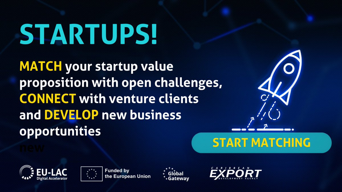 🚀 Exciting News! The EU-LAC Digital Accelerator is on a mission to revolutionize industries. Over 30 corporate challenges related to Smart Production have been submitted. Startups, are you ready to tackle these challenges. Register now: bit.ly/3NELo7R