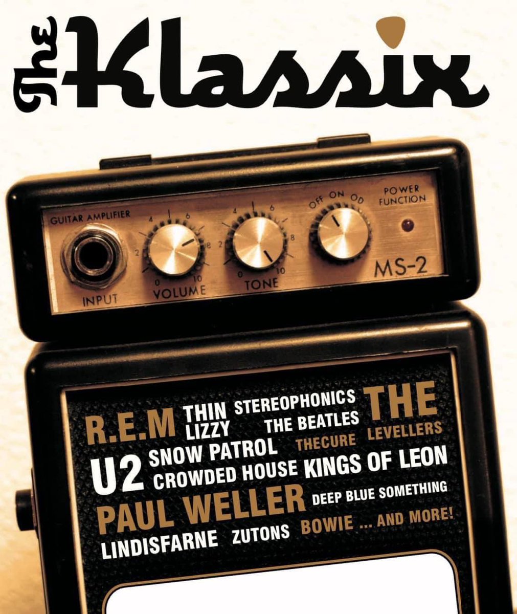 NEW YEARS DAY 🥂 THE KLASSIX LIVE @SluiceMelton 🎸 3pm 🚂