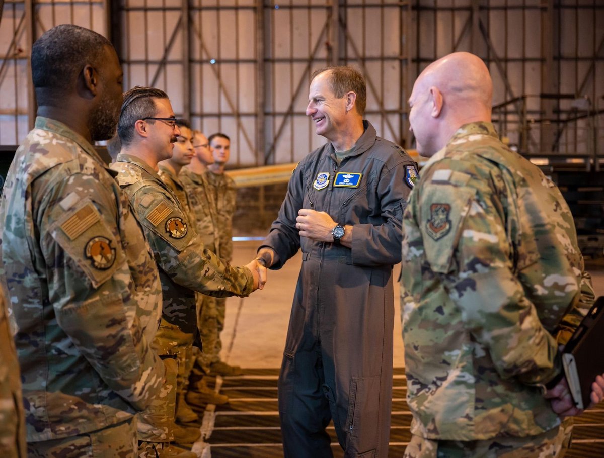 18thAFCommander's tweet photo. TSgt Tyler Wooten is one of the many outstanding Airmen of the 436th Airlift Wing.

As Fuel Section NCOIC, he navigated his 24-member shop through two holiday weekend surges, fixing seven aircraft and returning four of them to fully mission capable.

Keep it up, Tyler. Expedite! https://t.co/tNjF1xDl11