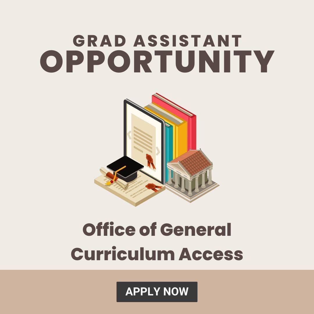 📚 Join us in shaping the future of education! 🌟 The Office of General Curriculum Access is hiring a Graduate Assistant for Spring 2024. 🎓✨ Dive into curriculum design, collaborate with Nevada teachers, and make a meaningful impact. Apply now at buff.ly/3GKhnjc