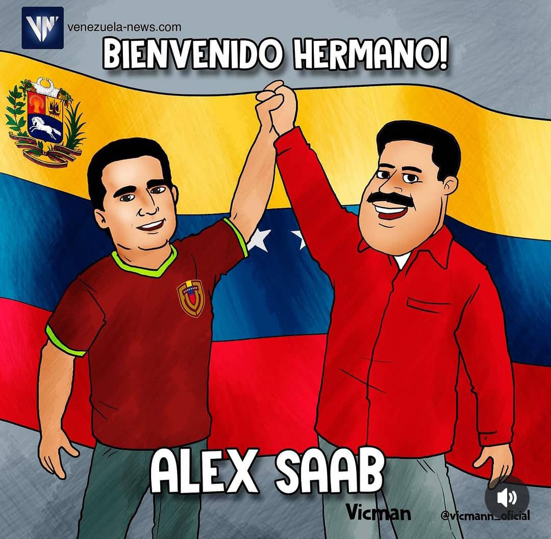 🚨#URGENTE Gobierno de #Venezuela confirma liberación del diplomático Alex Saab, quien estuvo más de 3 años secuestrado y encarcelado ilegalmente por #EEUU. #AlexEstáEnLibertad

¡SEGUIMOS VENCIENDO!🇻🇪

<a href="/NicolasMaduro/">Nicolás Maduro</a> <a href="/dcabellor/">Diosdado Cabello R</a> <a href="/PartidoPSUV/">PSUV</a> <a href="/psuvanz_ve/">🔴 PSUV ANZOÁTEGUI 🔴</a> <a href="/luismarcanos/">Luis Marcano</a> #20Dic